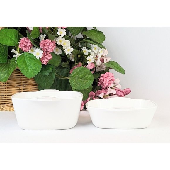 Vintage Corning Ware Cornflower Blue Petite Dish Set Cookware Oven Pans P41 P43 - Picture 6 of 9